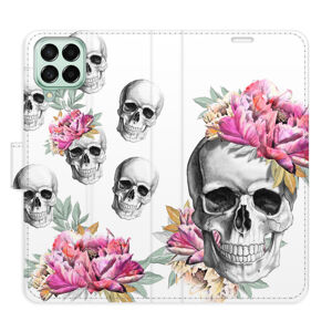 Flipové puzdro iSaprio - Crazy Skull - Samsung Galaxy M53 5G