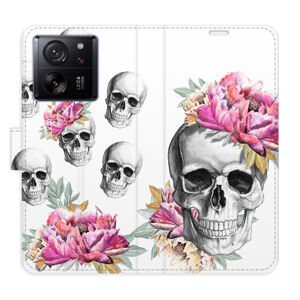 Flipové puzdro iSaprio - Crazy Skull - Xiaomi 13T / 13T Pro