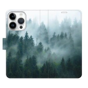 Flipové puzdro iSaprio - Dark Forest - iPhone 15 Pro