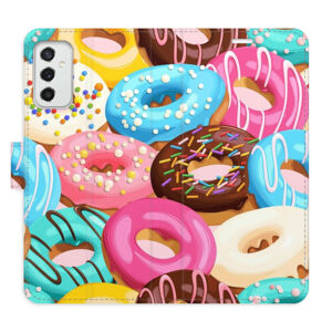 Flipové puzdro iSaprio - Donuts Pattern 02 - Samsung Galaxy M52 5G