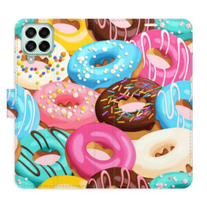 Flipové puzdro iSaprio - Donuts Pattern 02 - Samsung Galaxy M53 5G