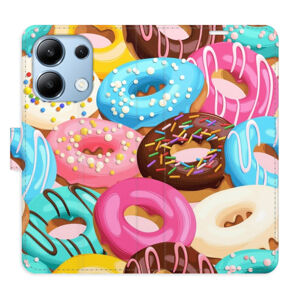 Flipové puzdro iSaprio - Donuts Pattern 02 - Xiaomi Redmi Note 13