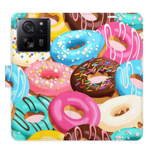 Flipové puzdro iSaprio - Donuts Pattern 02 - Xiaomi 13T / 13T Pro
