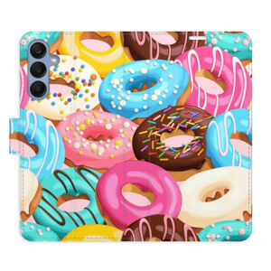 Flipové puzdro iSaprio - Donuts Pattern 02 - Samsung Galaxy A25 5G
