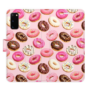 Flipové puzdro iSaprio - Donuts Pattern 03 - Samsung Galaxy S20