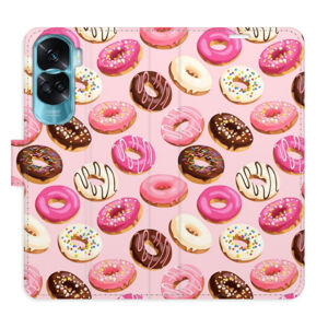 Flipové puzdro iSaprio - Donuts Pattern 03 - Honor 90 Lite 5G