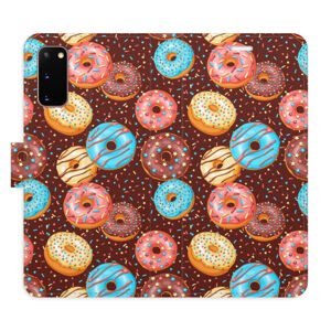 Flipové puzdro iSaprio - Donuts Pattern - Samsung Galaxy S20