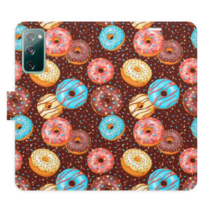 Flipové puzdro iSaprio - Donuts Pattern - Samsung Galaxy S20 FE