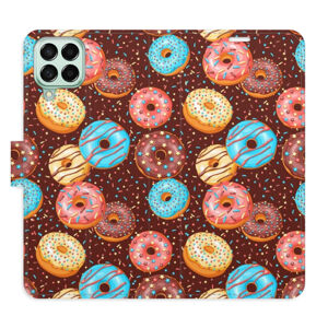 Flipové puzdro iSaprio - Donuts Pattern - Samsung Galaxy M53 5G
