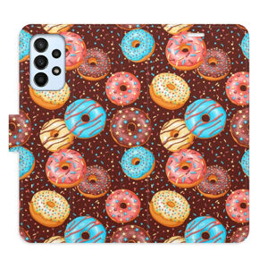 Flipové puzdro iSaprio - Donuts Pattern - Samsung Galaxy A23 / A23 5G