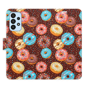 Flipové puzdro iSaprio - Donuts Pattern - Samsung Galaxy A33 5G