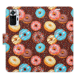 Flipové puzdro iSaprio - Donuts Pattern - Xiaomi Redmi Note 10 Pro