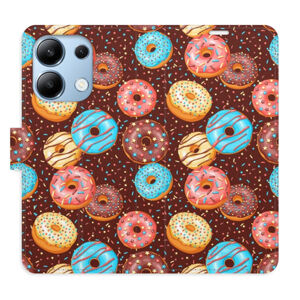 Flipové puzdro iSaprio - Donuts Pattern - Xiaomi Redmi Note 13