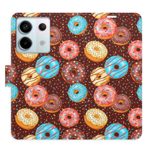 Flipové puzdro iSaprio - Donuts Pattern - Xiaomi Redmi Note 13 Pro+ 5G