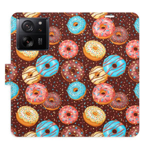 Flipové puzdro iSaprio - Donuts Pattern - Xiaomi 13T / 13T Pro