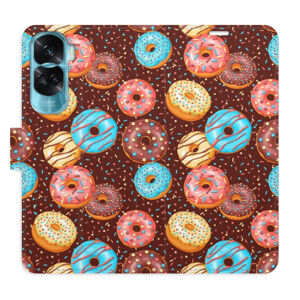 Flipové puzdro iSaprio - Donuts Pattern - Honor 90 Lite 5G