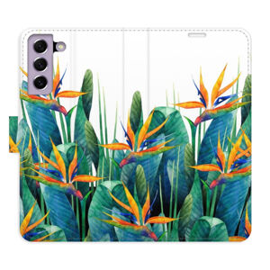 Flipové puzdro iSaprio - Exotic Flowers 02 - Samsung Galaxy S21 FE 5G