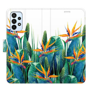 Flipové puzdro iSaprio - Exotic Flowers 02 - Samsung Galaxy A23 / A23 5G
