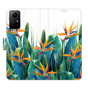 Flipové puzdro iSaprio - Exotic Flowers 02 - Xiaomi Redmi Note 12S