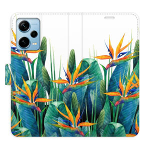 Flipové puzdro iSaprio - Exotic Flowers 02 - Xiaomi Redmi Note 12 Pro+ 5G