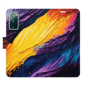 Flipové puzdro iSaprio - Fire Paint - Samsung Galaxy S20 FE