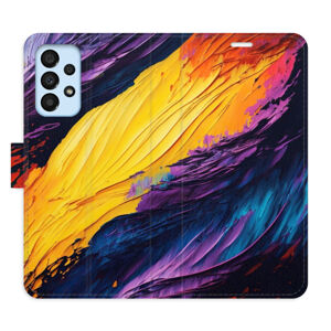 Flipové puzdro iSaprio - Fire Paint - Samsung Galaxy A33 5G