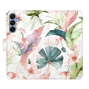 Flipové puzdro iSaprio - Flower Pattern 07 - Samsung Galaxy A25 5G