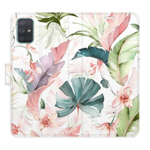 Flipové puzdro iSaprio - Flower Pattern 07 - Samsung Galaxy A71