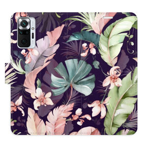 Flipové puzdro iSaprio - Flower Pattern 08 - Xiaomi Redmi Note 10 Pro