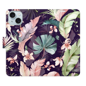 Flipové puzdro iSaprio - Flower Pattern 08 - iPhone 15