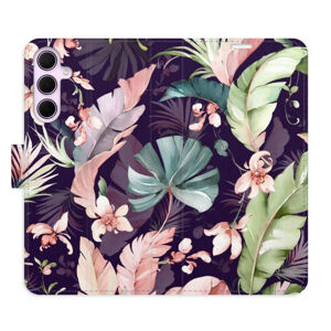Flipové puzdro iSaprio - Flower Pattern 08 - Samsung Galaxy A35 5G