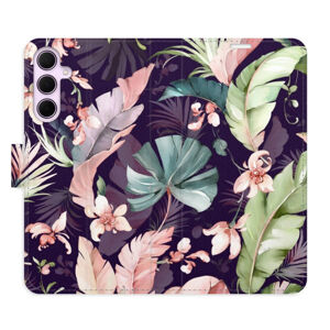 Flipové puzdro iSaprio - Flower Pattern 08 - Samsung Galaxy A55 5G