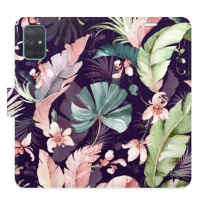 Flipové puzdro iSaprio - Flower Pattern 08 - Samsung Galaxy A71