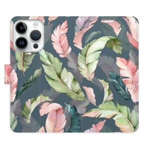 Flipové puzdro iSaprio - Flower Pattern 09 - iPhone 15 Pro