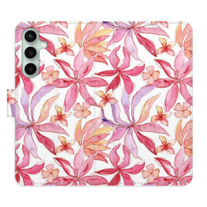 Flipové puzdro iSaprio - Flower Pattern 10 - Samsung Galaxy S23 FE