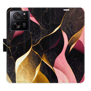 Flipové puzdro iSaprio - Gold Pink Marble 02 - Xiaomi 13T / 13T Pro