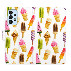 Flipové puzdro iSaprio - Ice Cream Pattern - Samsung Galaxy A33 5G