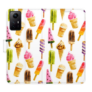 Flipové puzdro iSaprio - Ice Cream Pattern - Xiaomi Redmi Note 12S