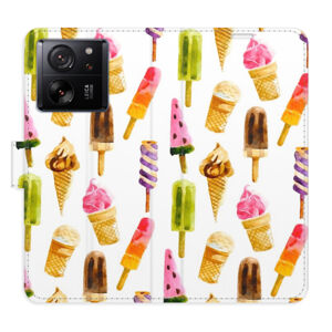 Flipové puzdro iSaprio - Ice Cream Pattern - Xiaomi 13T / 13T Pro