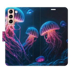 Flipové puzdro iSaprio - Jellyfish - Samsung Galaxy S21