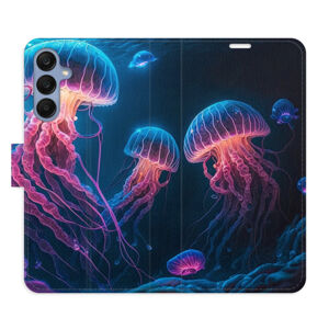 Flipové puzdro iSaprio - Jellyfish - Samsung Galaxy A25 5G