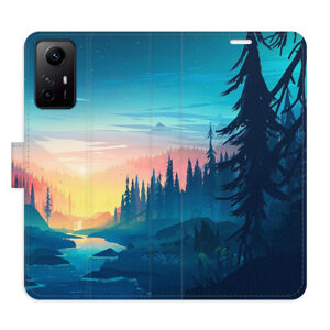 Flipové puzdro iSaprio - Magical Landscape - Xiaomi Redmi Note 12S
