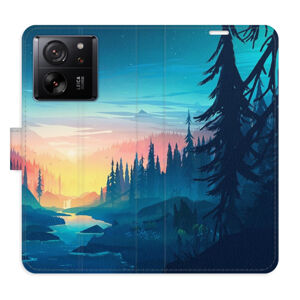 Flipové puzdro iSaprio - Magical Landscape - Xiaomi 13T / 13T Pro