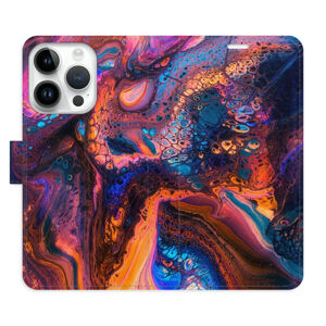 Flipové puzdro iSaprio - Magical Paint - iPhone 15 Pro