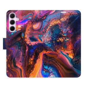 Flipové puzdro iSaprio - Magical Paint - Samsung Galaxy A35 5G
