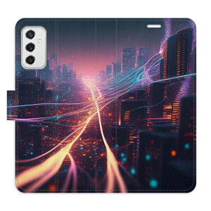 Flipové puzdro iSaprio - Modern City - Samsung Galaxy M52 5G