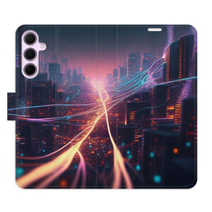 Flipové puzdro iSaprio - Modern City - Samsung Galaxy A55 5G