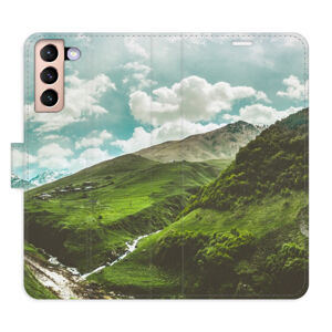 Flipové puzdro iSaprio - Mountain Valley - Samsung Galaxy S21