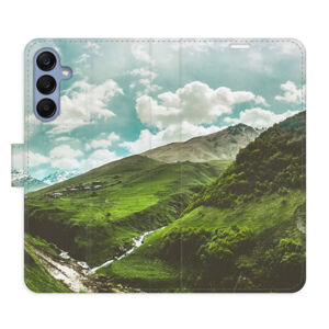 Flipové puzdro iSaprio - Mountain Valley - Samsung Galaxy A25 5G
