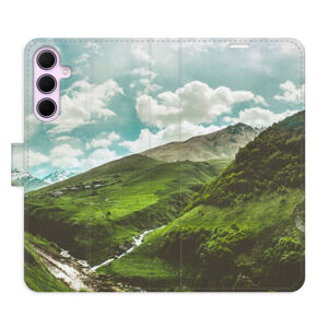 Flipové puzdro iSaprio - Mountain Valley - Samsung Galaxy A35 5G
